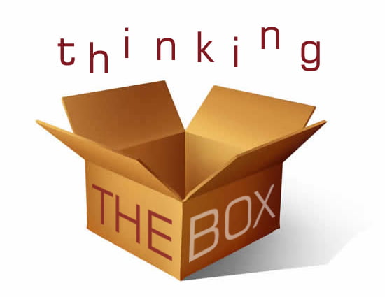 Thinking Outside The Box graphic