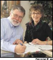 Joyce Markley and Ken Gale. Photo credit: Carl Williams, East Wichita News